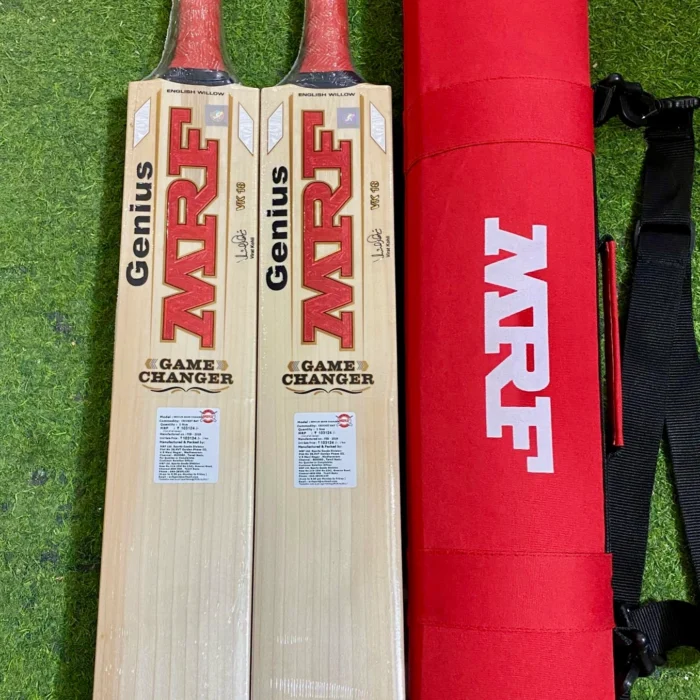 MRF Genius Game Changer Players Edition - English Willow Cricket Bat – Adult Size SH